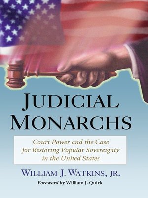 cover image of Judicial Monarchs